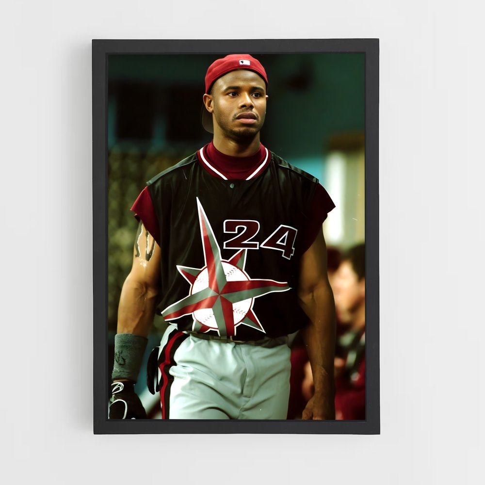 Poster Ken de griffey – affiche Baseball (vue 2)